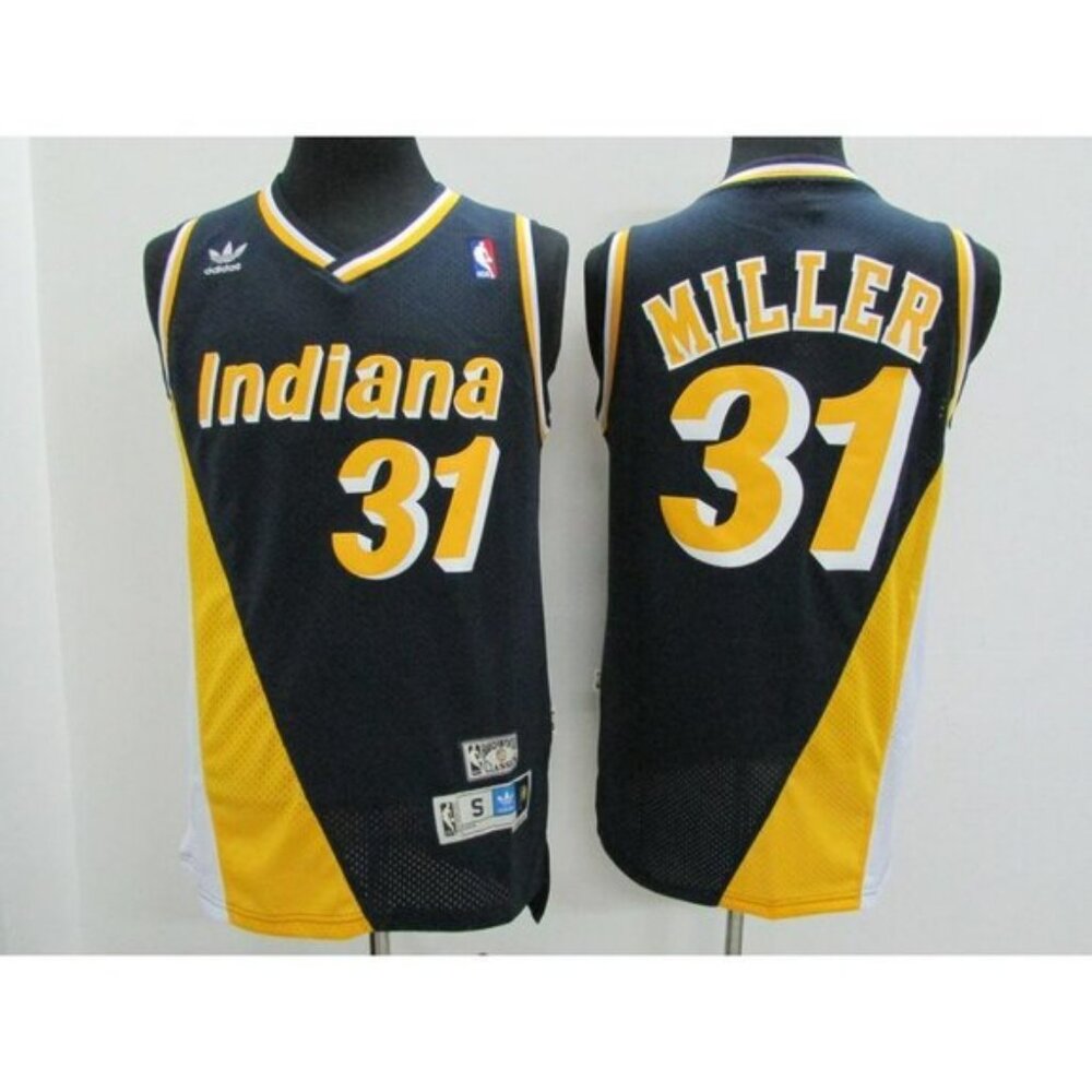 Mens Reggie Miller Stitched Jersey